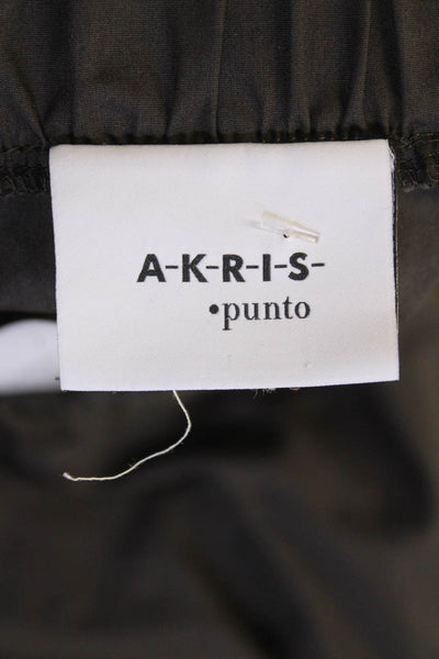 Akris Punto, Women Black Shift Dress 3/4 Sleeve Cotton Designer Size 6