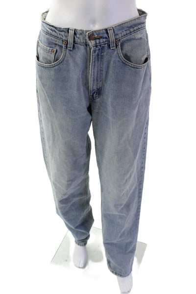 Levi's, Men Straight Light Blue Mid-Rise Jeans Size 32