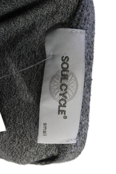Soul Cycle Womens Basic Jersey Sleeveless Skull Graphic Tank Gray Size S