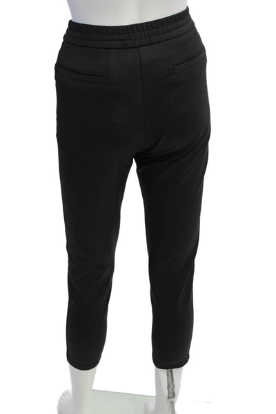 Koral Women's Drawstring Waist Tapered Leg Athletic Pants Black Size S