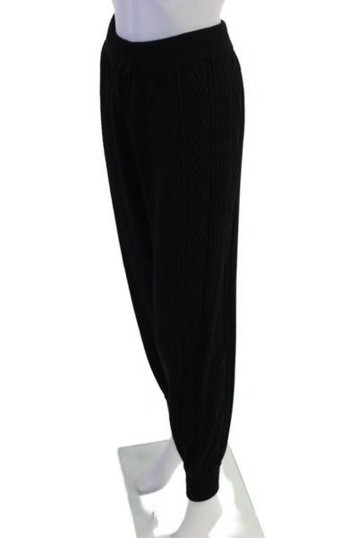 Muche Et Muchette Women's Elastic Waist Tapered Leg Pant Black One Size