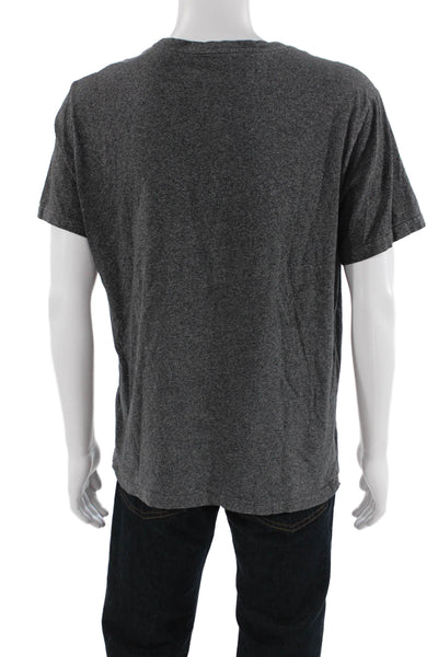 Polo Ralph Lauren Mens Cotton Round Neck Short Sleeve T-Shirt Gray Size XL