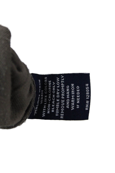 Bonobos Mens Cotton Hook & Eye Slim Straight Casual Pants Gray Size EUR 31