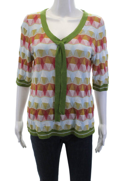 Catherine Andre Womens Pullover Sweater Blue XL