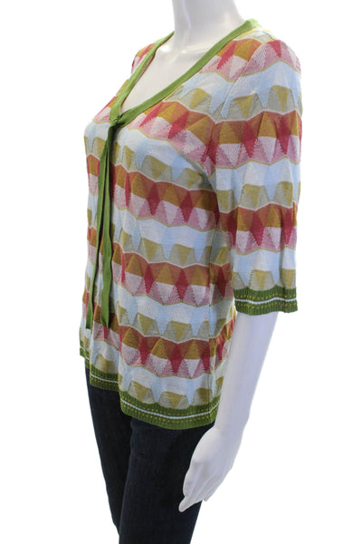 Catherine Andre Womens Pullover Sweater Blue XL