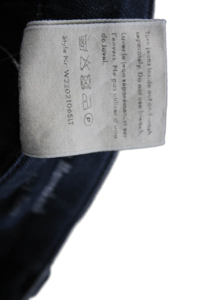 MiH Jeans Women Bootcut Flared Jeans Dark Blue Size 28