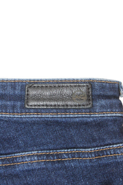 AG Adriano Goldschmied Women Skinny Dark Blue Jeans Petites Size 23
