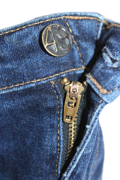 AG Adriano Goldschmied Women Skinny Dark Blue Jeans Petites Size 23