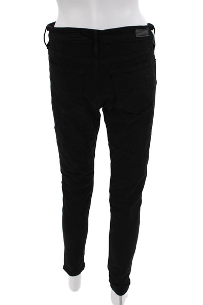 AG Adriano Goldschmied Women Black High Rise Jeggings Size 29