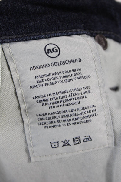 AG Adriano Goldschmied Women Ankle Skinny Dark Blue Jeans Size 24