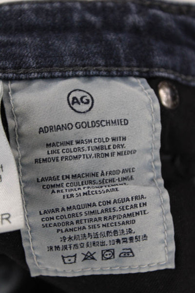 AG Adriano Goldschmied Womens Petite Ankle Skinny Jeans Dark Blue Size 24