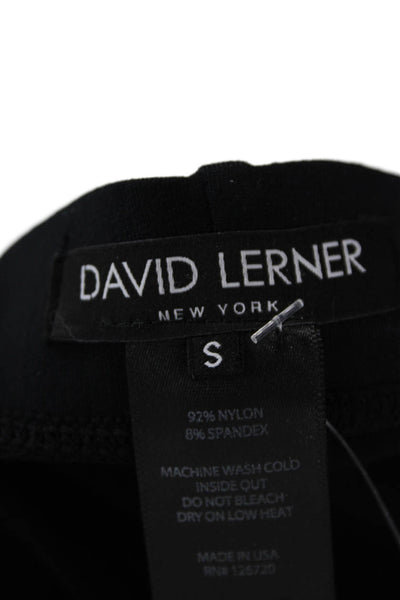 David Lerner Womens Ankle Leggings Black Size S