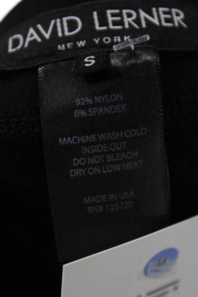 David Lerner Womens Ankle Leggings Black Size S