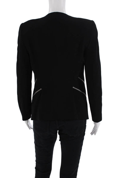 Zara Woman Womens Open Blazer Jacket Black Size S