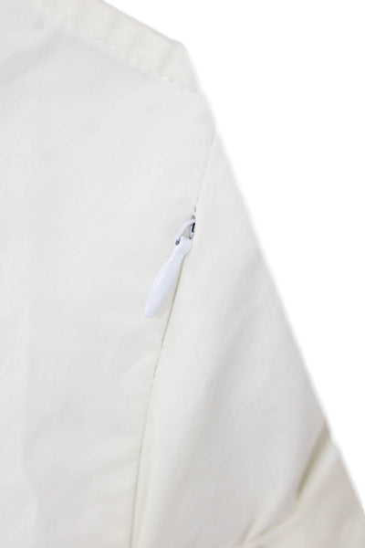 English Factory Women Fit & Flare Sundress White Sleeveless Tie Size S