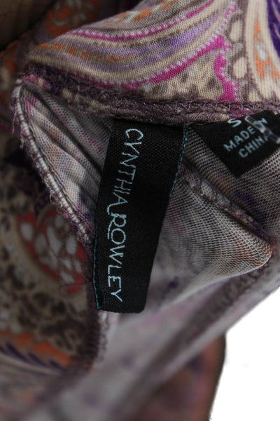 Cynthia Rowley Womens Textured Straight Casual Pants Nude Size S