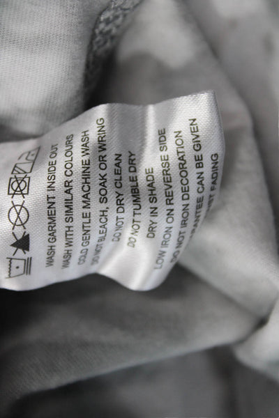 Running Bare, Women Gray Cotton Animal Graphic Tank Size 12