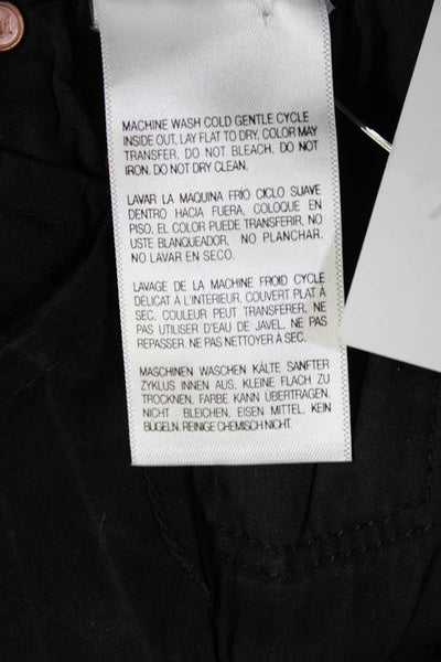 Mother Women Skinny Ankle Jeans Black Size 25