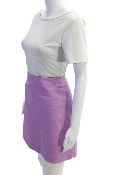 Nike Golf Womens Solid Four Pocket Mini Skort Purple Size XL