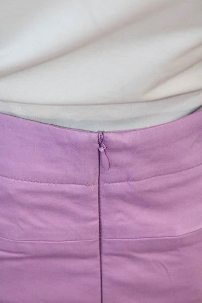 Nike Golf Womens Solid Four Pocket Mini Skort Purple Size XL