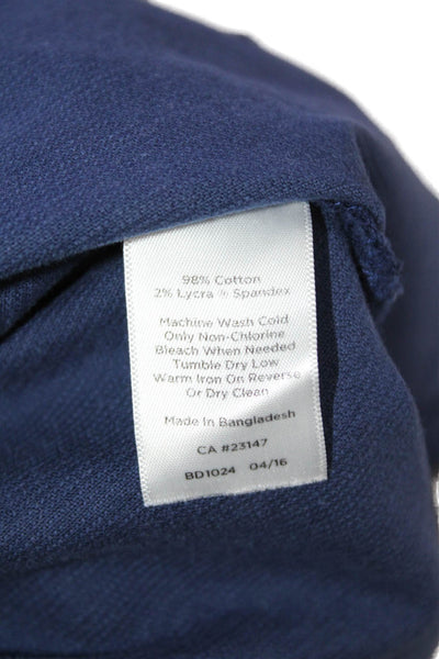 Talbots Womens Cotton Corduroy Skirt Navy Size 8P