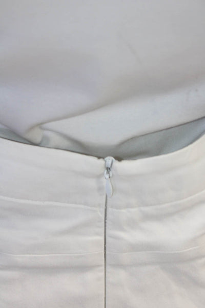 Nike Golf Womens Solid Four Pocket Mini Skort White Size 14