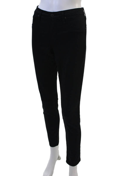 AG Adriano Goldschmied Womens The Legging Ankle Skinny Pants Black Size 28