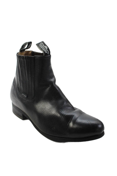Establo Mens Cheslea Boots Black Size 9.5