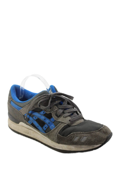 Asics Mens Running Sneakers Gray Size 11