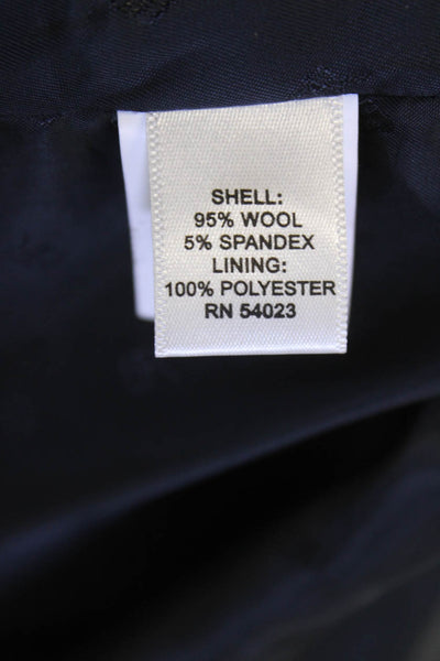 Banana Republic Womens Buttoned Blazer Black Size 0P