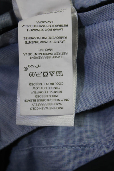 Polo Ralph Lauren Men's Button Closure Straight Leg Dress Pants Blue Size 36