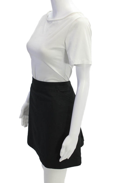 Nike Golf  Womens Solid Mini Activewear Skort Black Size 14
