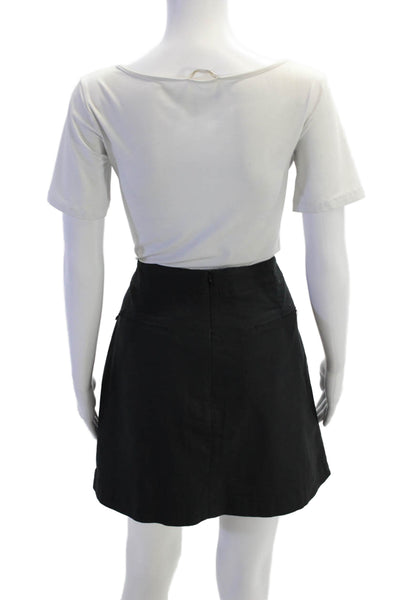 Nike Golf  Womens Solid Mini Activewear Skort Black Size 14