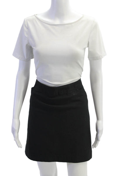 Nike Golf Womens Solid Four Pocket Mini Skort Black Size 16