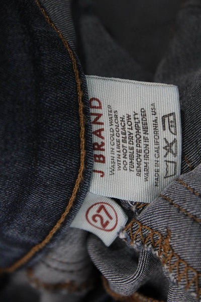 J Brand Women Ankle Skinny Dark Blue Jeans Size 27