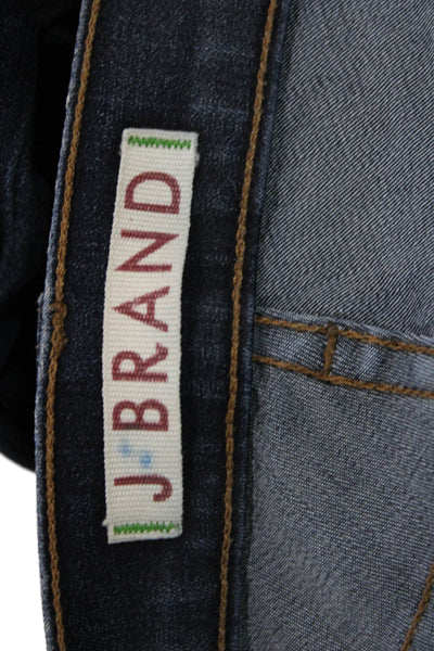 J Brand Women Ankle Skinny Dark Blue Jeans Size 27