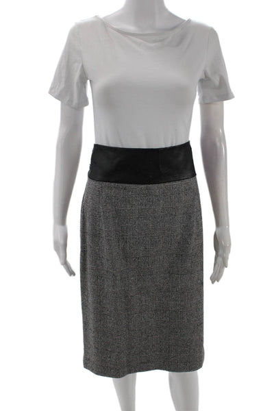 Zara Basic Womens Blazer Skirt Set Gray Size L