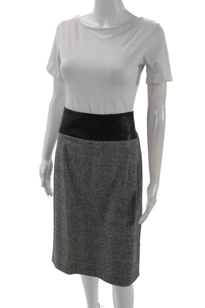 Zara Basic Womens Blazer Skirt Set Gray Size L