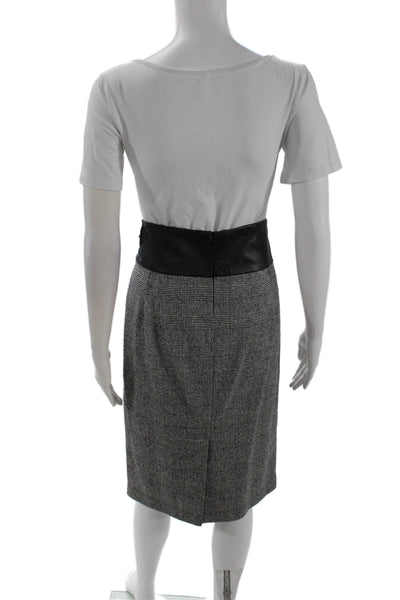 Zara Basic Womens Blazer Skirt Set Gray Size L