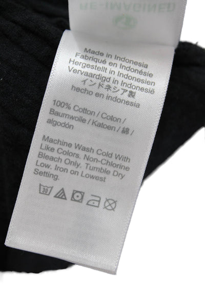 J Crew Womens Mid Rise Drawstring Straight Cropped Pants Gray Cotton Size XS