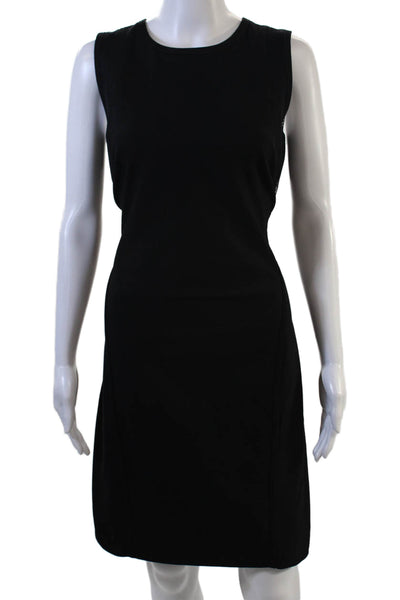 Helmut Lang Women Sheath Bodycon Black Dress Size 12