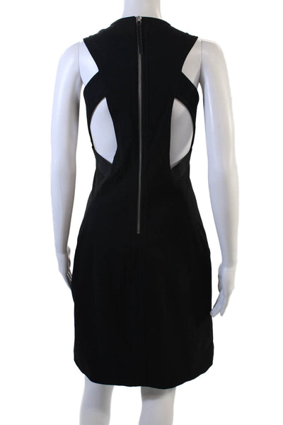 Helmut Lang Women Sheath Bodycon Black Dress Size 12