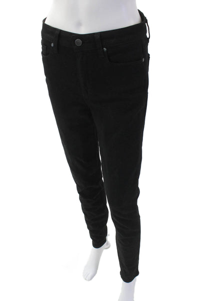 Paige Black Label Womens Black High Rise Jegging Size 28