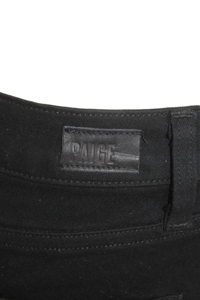 Paige Black Label Womens Black High Rise Jegging Size 28