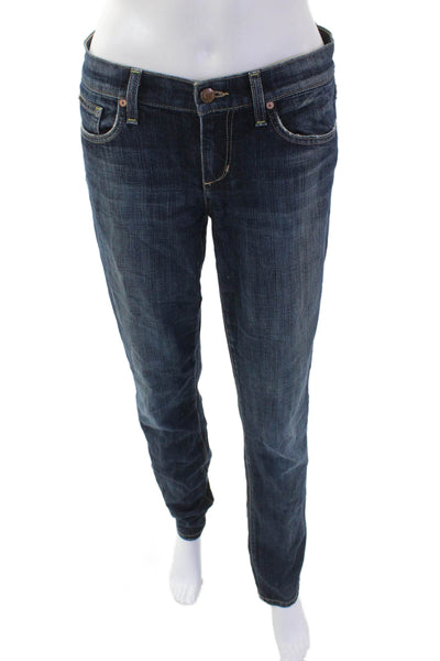 Joes Women Straight Dark Blue Jeans Size 26