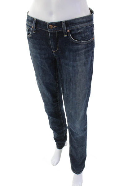 Joes Women Straight Dark Blue Jeans Size 26