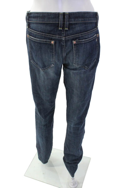 Joes Women Straight Dark Blue Jeans Size 26