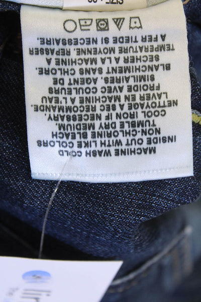 Joes Women Straight Dark Blue Jeans Size 26