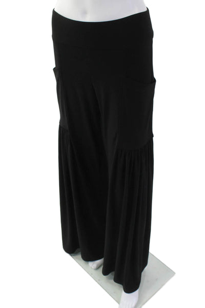 Joseph Ribkoff Womens Pull On Extreme Wide Leg Pants Black Size 6