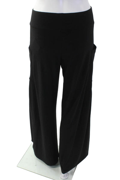 Joseph Ribkoff Womens Pull On Extreme Wide Leg Pants Black Size 6